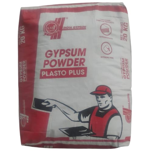 India Gypsum Plasto Plus powder 20kg bag