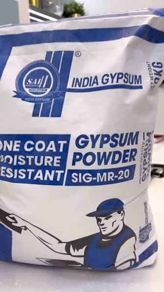 India Gypsum SIG-MR-20 one coat moisture resistant powder